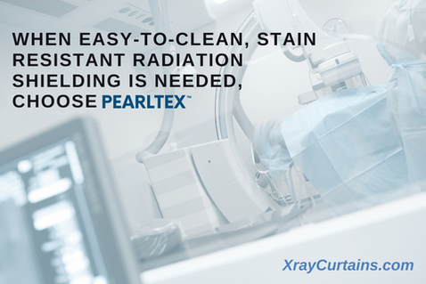 Easy-to-Clean, Stain Resistant Radiation Shielding PEARLTEX