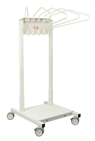 Mobile Apron Rack with 5 Arms