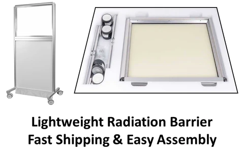 Lead-Free Mobile Radiation Barrier for Medical and Dental