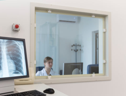 Transparent Lead-free Acrylic Radiation Protection Window