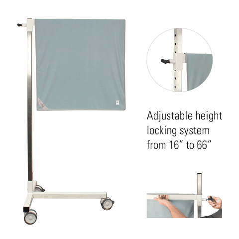 Adjustable Mobile Xray Curtain for Physicians