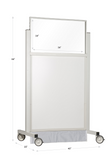 Mobile Lead Barrier - 40" Wide - Large Window